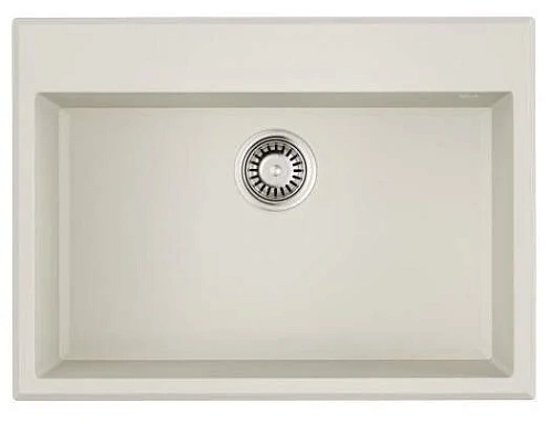 Мойка для кухни Omoikiri Tedori 68-WH 68 см белая - фото 1