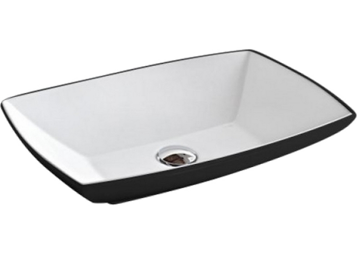 Раковина накладная ArtCeram Jazz JZL002 (детальная фотография), белые, черные, другие