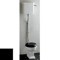 Бачок для унитаза высокий, цвет чёрный, Devon&Devon Etoile