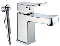 Смеситель с гигиеническим душем WasserKRAFT Aller хром