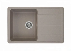 Мойка для кухни, цвет серый шелк, Аманда Акватон