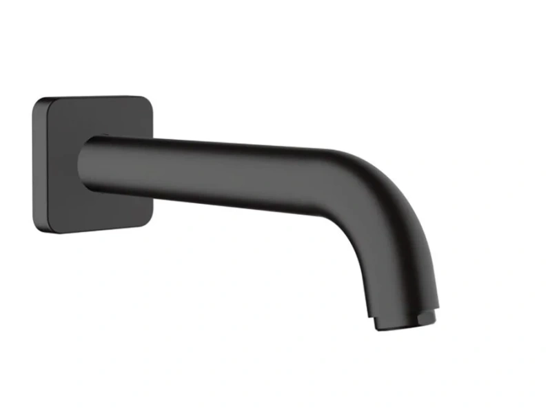 Излив для ванны Hansgrohe Vernis Shape матовый черный 71460670 (детальная фотография)