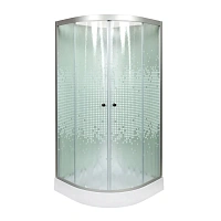 Душевая кабина Deto L 80x80 см без крыши