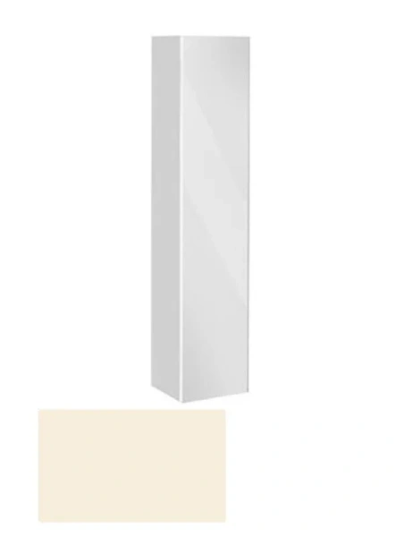 Шкаф-пенал, петли справа,  корпус:магнолия, фасад:зеркало Keuco Royal Reflex 34030 420002 (детальная фотография)