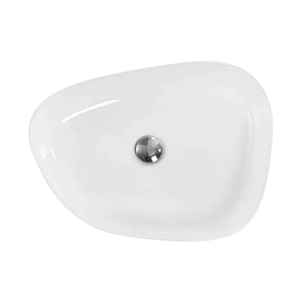 Раковина BelBagno 55 см керамическая BB1435 (детальная фотография), белые