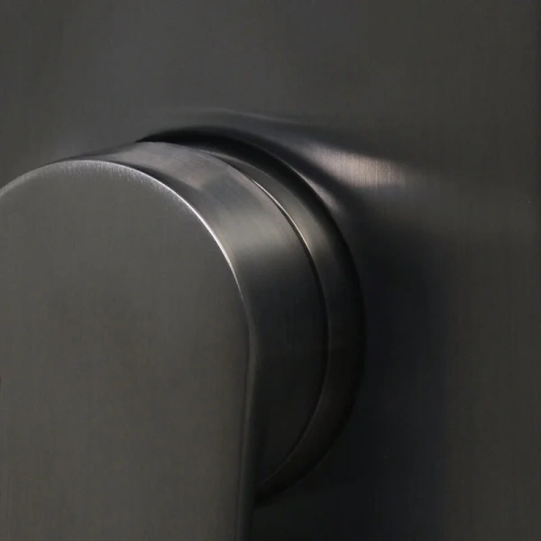 Гигиенический душ с держателем WasserKRAFT оружейная сталь A215 (детальная фотография), современные, hi-tech