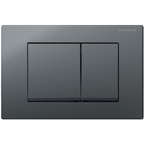 Клавиша смыва Charus Minimalista графит FP.310.GRP.01 (детальная фотография)