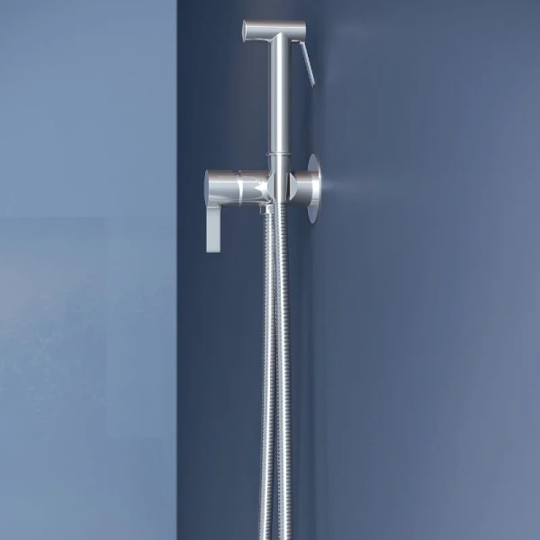 Гигиенический душ со смесителем RGW Shower Panels хром 511408206-01 (детальная фотография), хром