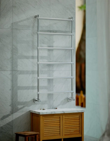 Полотенцесушитель водяной цвет:хром Margaroli 442-6, 6 секций 4424706CRN (детальная фотография) index_2