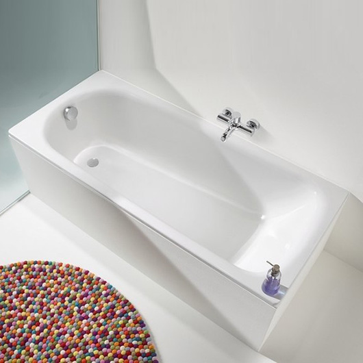 Ванна стальная Kaldewei Saniform Plus mod. 360-1 140x70 см с покрытием Easy-Clean 111500013001 (детальная фотография), стальные