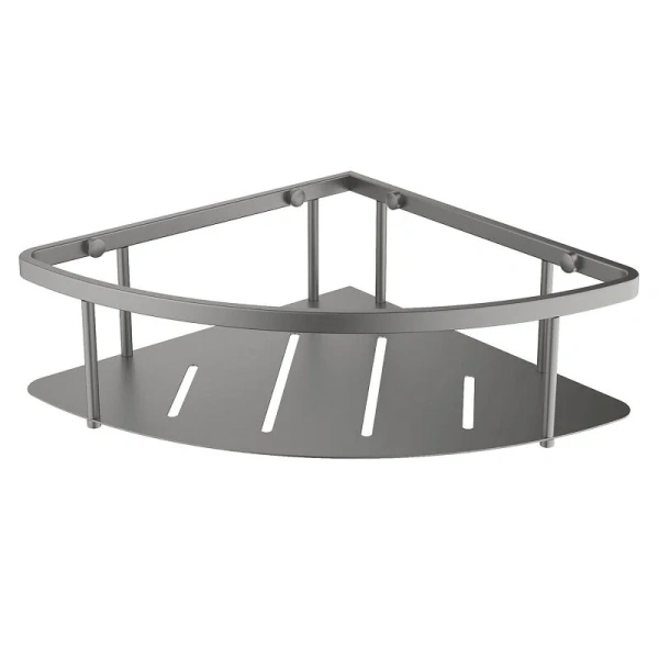 Полочка для ванной Акватек оружейная сталь AQ4926BGM (детальная фотография)