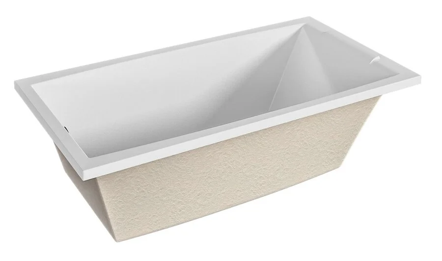 Ванна акриловая 1Marka Aelita 01ае1890, 180 x 90 см, белый (детальная фотография), прямоугольные