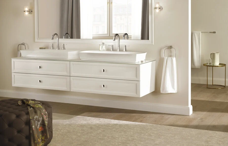 Смеситель для раковины, хром, Grohe Grandera 20389000 (детальная фотография), современные, hi-tech