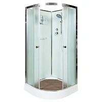 Душевая кабина Deto D 100х100 см без крыши