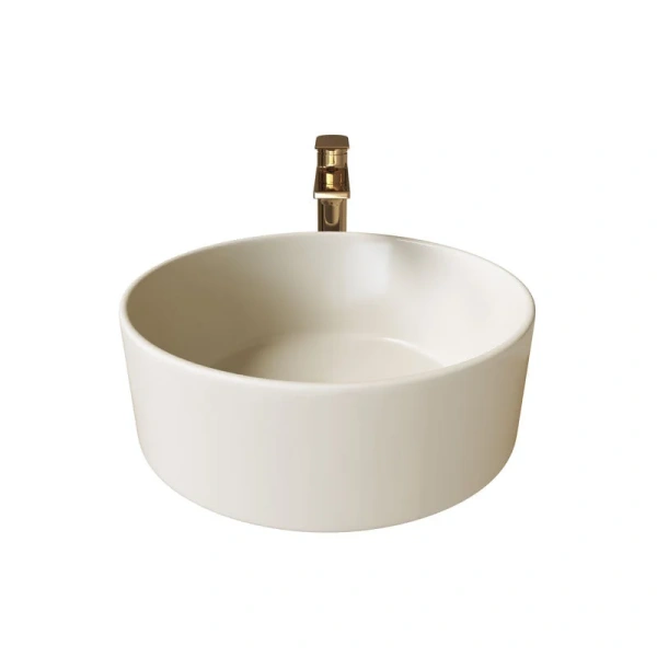 Раковина Grossman 40 см бежевая матовая GR-3013BEM (детальная фотография)