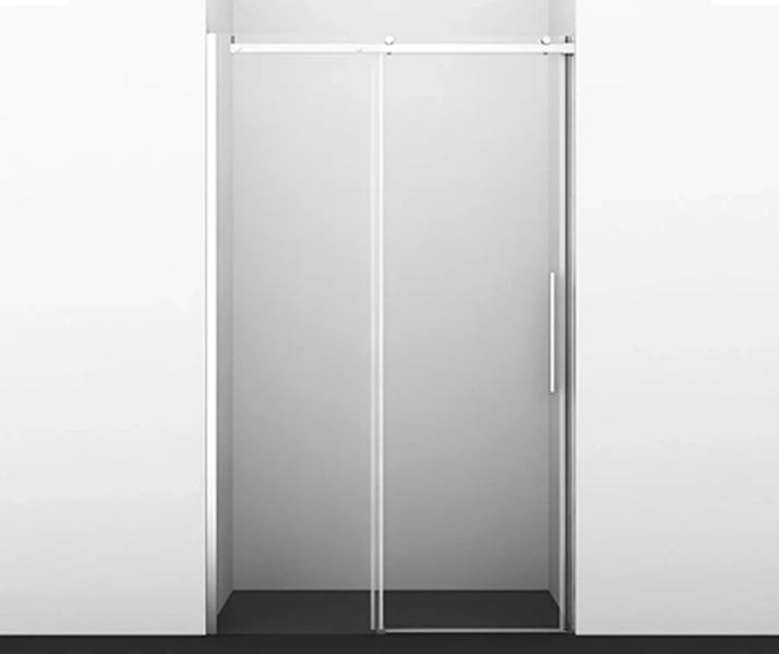 Душевая дверь WasserKRAFT Dinkel 140 см профиль хром 58R31 (детальная фотография)