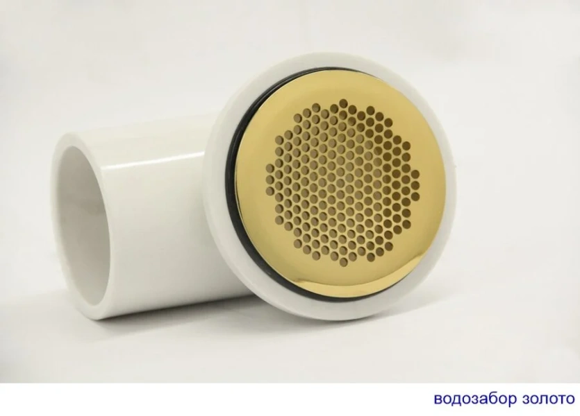 Ванна гидромассажная Whitecross Layla 170 x 75 см, LINE NANO, золото, белый, 0102.170075.100.LINENANO.GL (детальная фотография), с гидромассажем