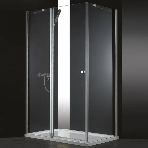 Душевой уголок Cezares Elena 120x100 см прозрачное стекло ELENA-W-AH-1-120/100-C-Cr (детальная фотография)
