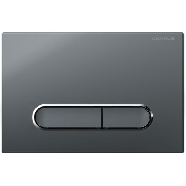 Клавиша смыва Charus Magnus графит FP.340.GRP.01 (детальная фотография)