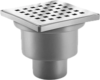 Душевой трап BERGES Trend 10 см хром