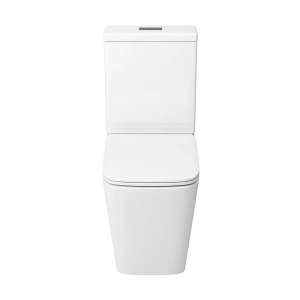 Унитаз компакт Grossman с тонкой крышкой GR-4445S (детальная фотография), с бачком