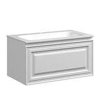 Тумба под раковину подвесная Sancos Very 80 см bianco