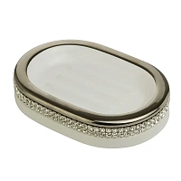 Мыльница Migliore Dubai декор платина