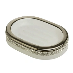 Мыльница Migliore Dubai декор платина