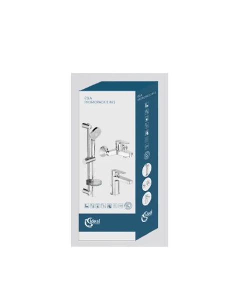 Душевой комплект Ideal Standard Esla 3 в 1 BC264AA (детальная фотография), комплекты
