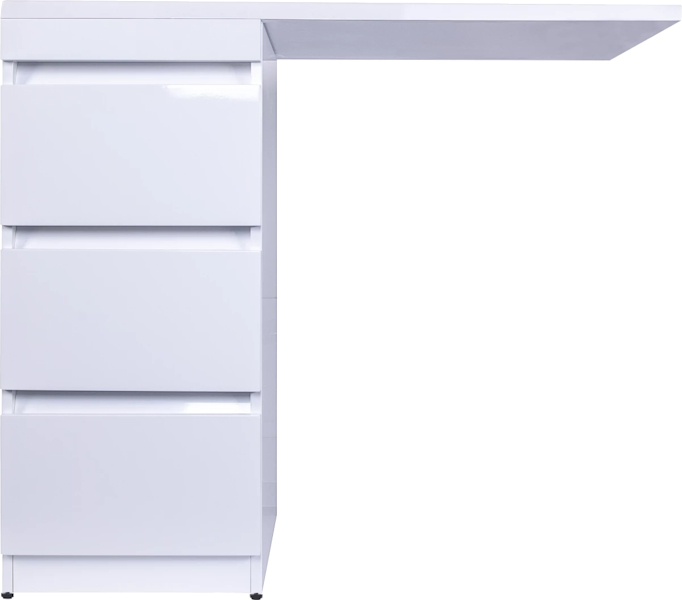 Тумба под раковину напольная Style Line Даллас 38 см белая АА00-000069 (детальная фотография), напольная, пристенная