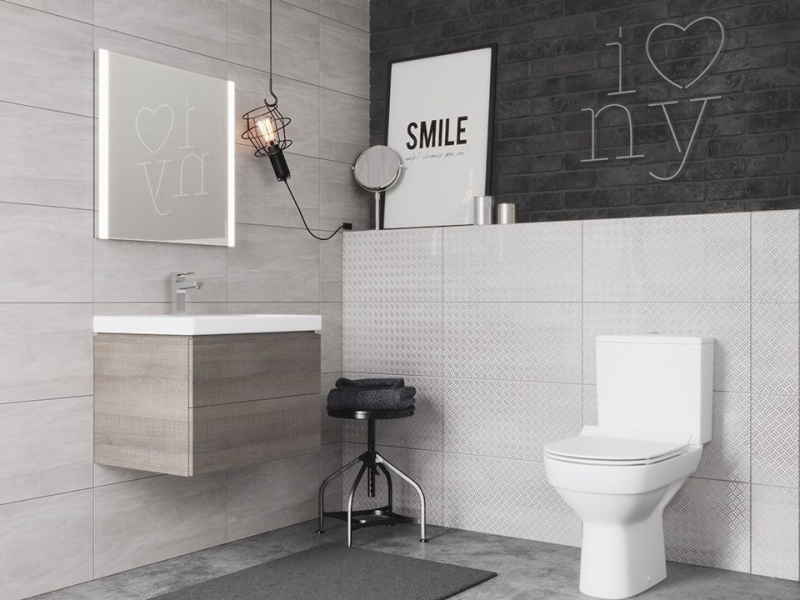 Раковина встраиваемая Cersanit City S-UM-CIT60/1-w 60х45 см (детальная фотография), встраиваемые (в столешницу)