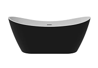 Ванна акриловая Corpa Nera Paganini CN130118, 170 х 80 см, черный матовый