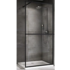 Душевая перегородка Abber Immer Offen 100 см стекло прозрачное
