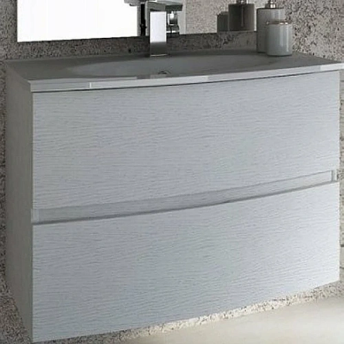 Тумба под раковину подвесная Cezares Dalila 75 см frassinato bianco - фото 1