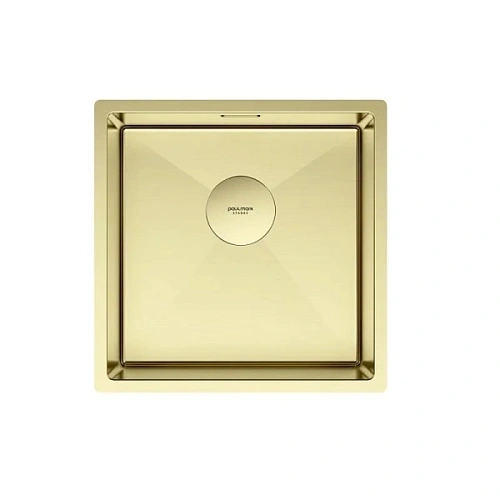 Мойка для кухни Paulmark Gerberg 44 см светлое золото - фото 3