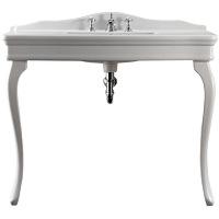 Раковина консоль Devon & Devon Colette 109 см ножки керамические, белые