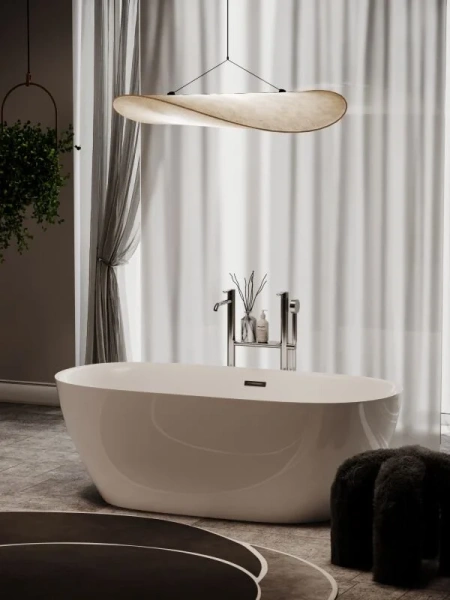 Ванна акриловая Ceramica Nova Fusion 170x80 см отдельностоящая FB03 (детальная фотография), отдельностоящие