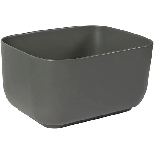 Раковина SantiLine 47 см серая - фото 3