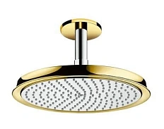 Верхний душ Hansgrohe Raindance Classic хром/золото