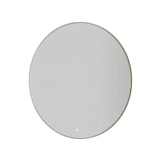 Зеркало с подсветкой Boheme 100 см золото матовое