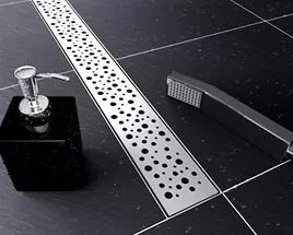 Решетка для желоба стока Alcaplast BUBLE-750 (детальная фотография), решетка