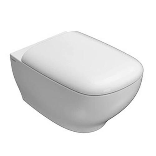 Унитаз подвесной, цвет белый, Globo Genesis GES02.BI (детальная фотография)