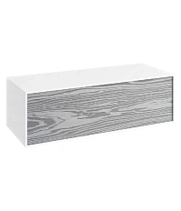 Тумба подвесная Aqwella Genesis 100 см миллениум серый