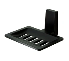 Мыльница WasserKRAFT Abens черная