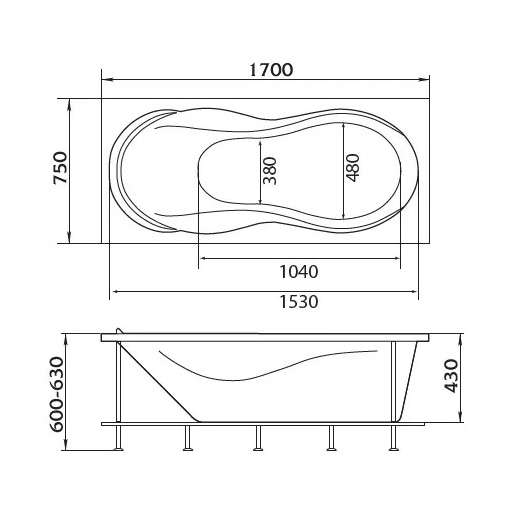 Схема (детальная фотография), прямоугольные