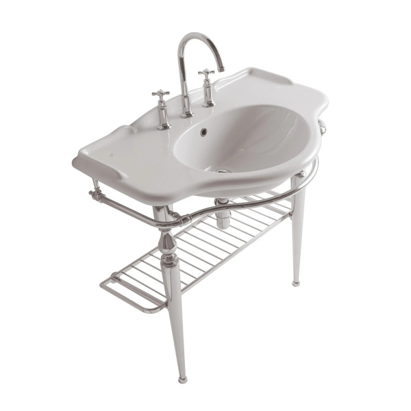 Консоль с раковиной Globo Paestum PA0562X (детальная фотография)