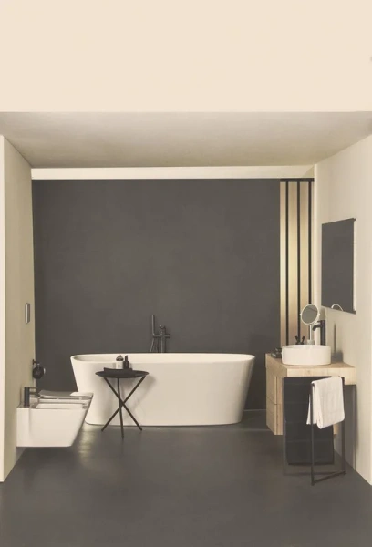 Смеситель для ванны Ideal Standard Tonic II черный матовый A6347XG (детальная фотография), для ванны