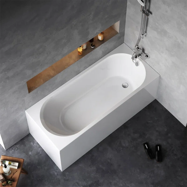 Ванна акриловая Am.Pm X-Joy 165х70 см прямоугольная W94A-165-070W-A (детальная фотография), современныe, hi-tech