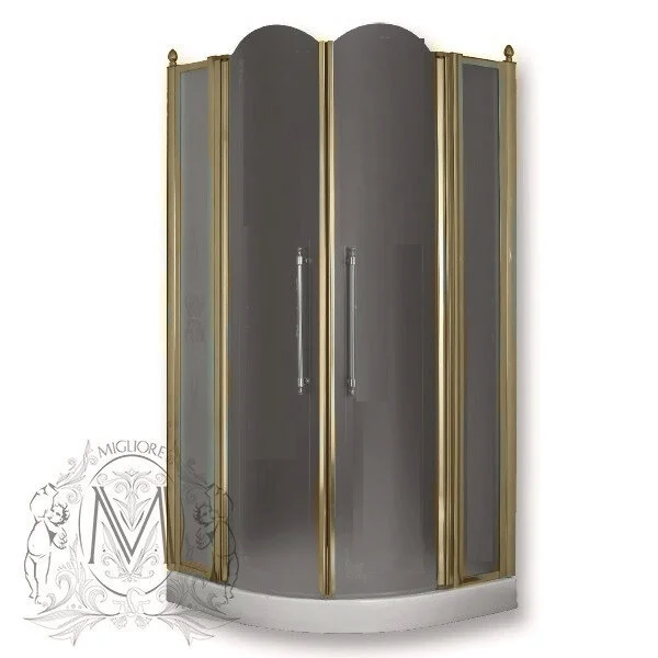 Душевой уголок Migliore Diadema 90х90 см стекло прозрачное 22707 (детальная фотография)