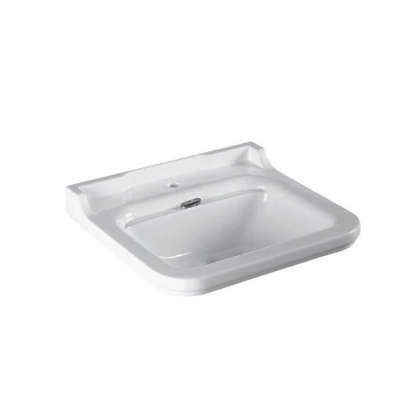 Раковина Kerasan Waldorf 60 см с 1 отверстием под смеситель 4140K1bi/cr*1 (детальная фотография)